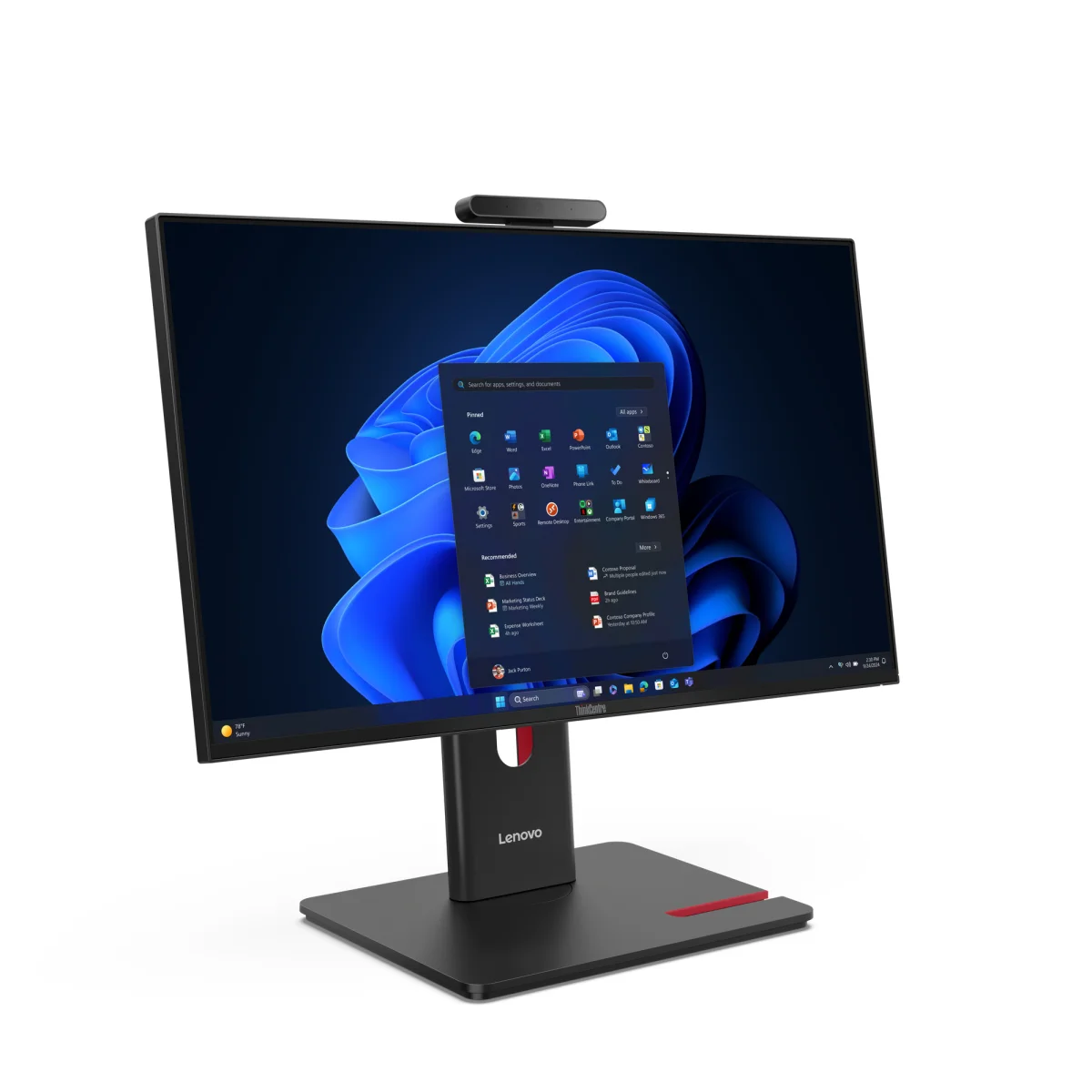 Lenovo All-in-One 23.8’’ (Intel Core i3-N300 ou similaire / 8 Go DDR4-DDR5 / 512 Go SSD / Black)
