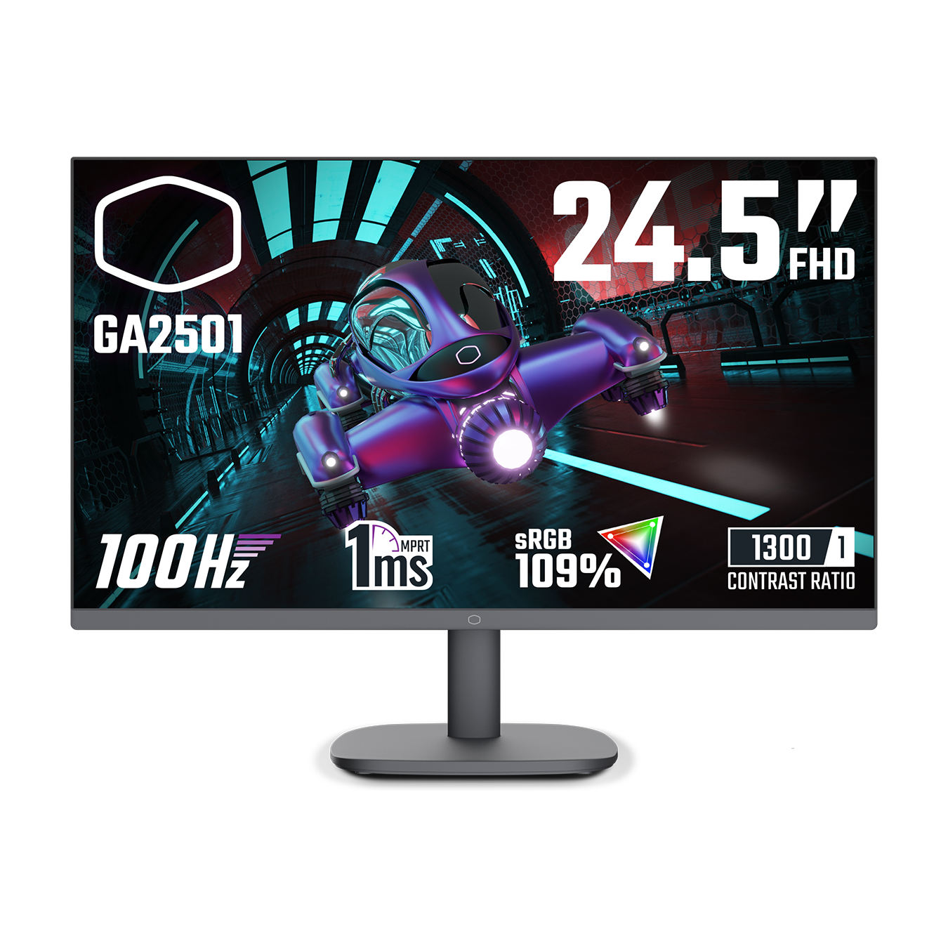 Écran Gaming Cooler Master GA2501 24.5" Full HD 100Hz - Image 1