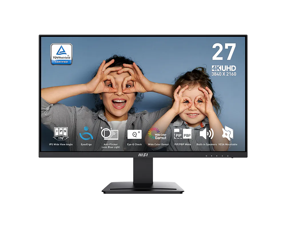 Écran Professionnel MSI PRO MP273U 27" 4K UHD IPS - Image 1