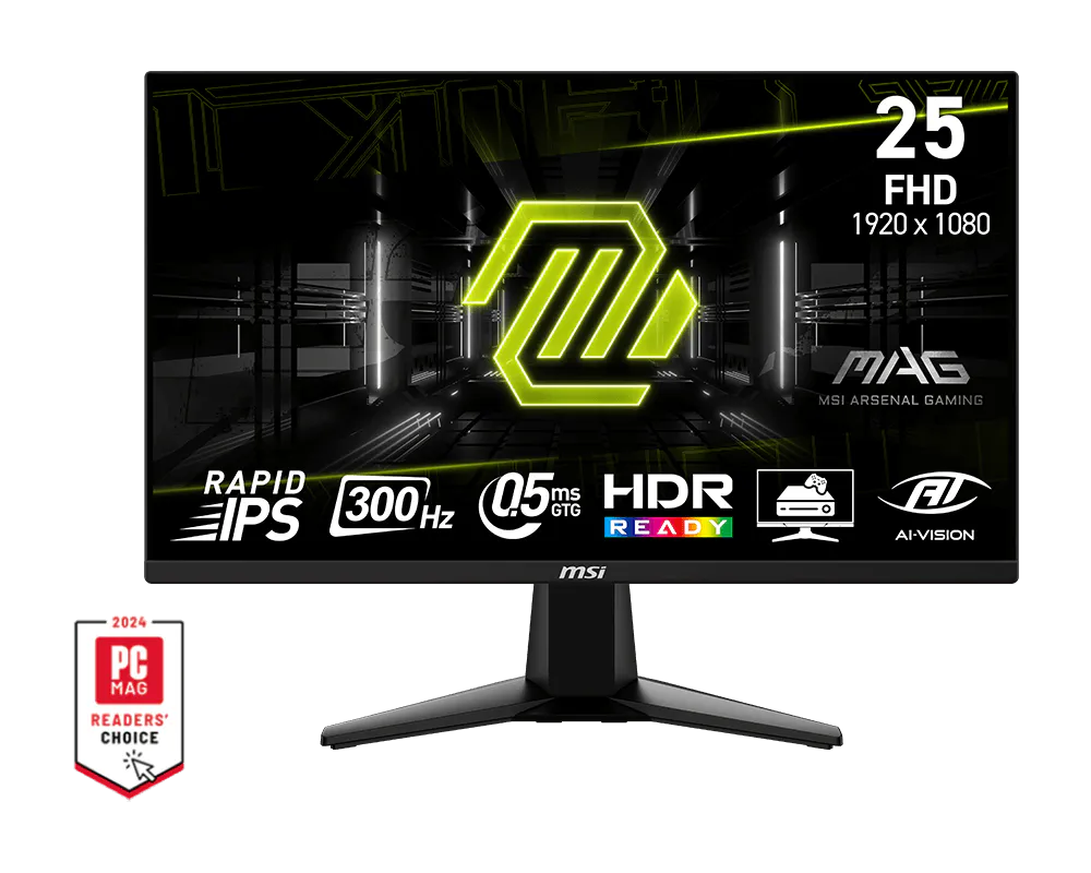 Écran Gaming MSI MAG 255XF 24.5" Full HD Rapid IPS 300Hz - Image 1